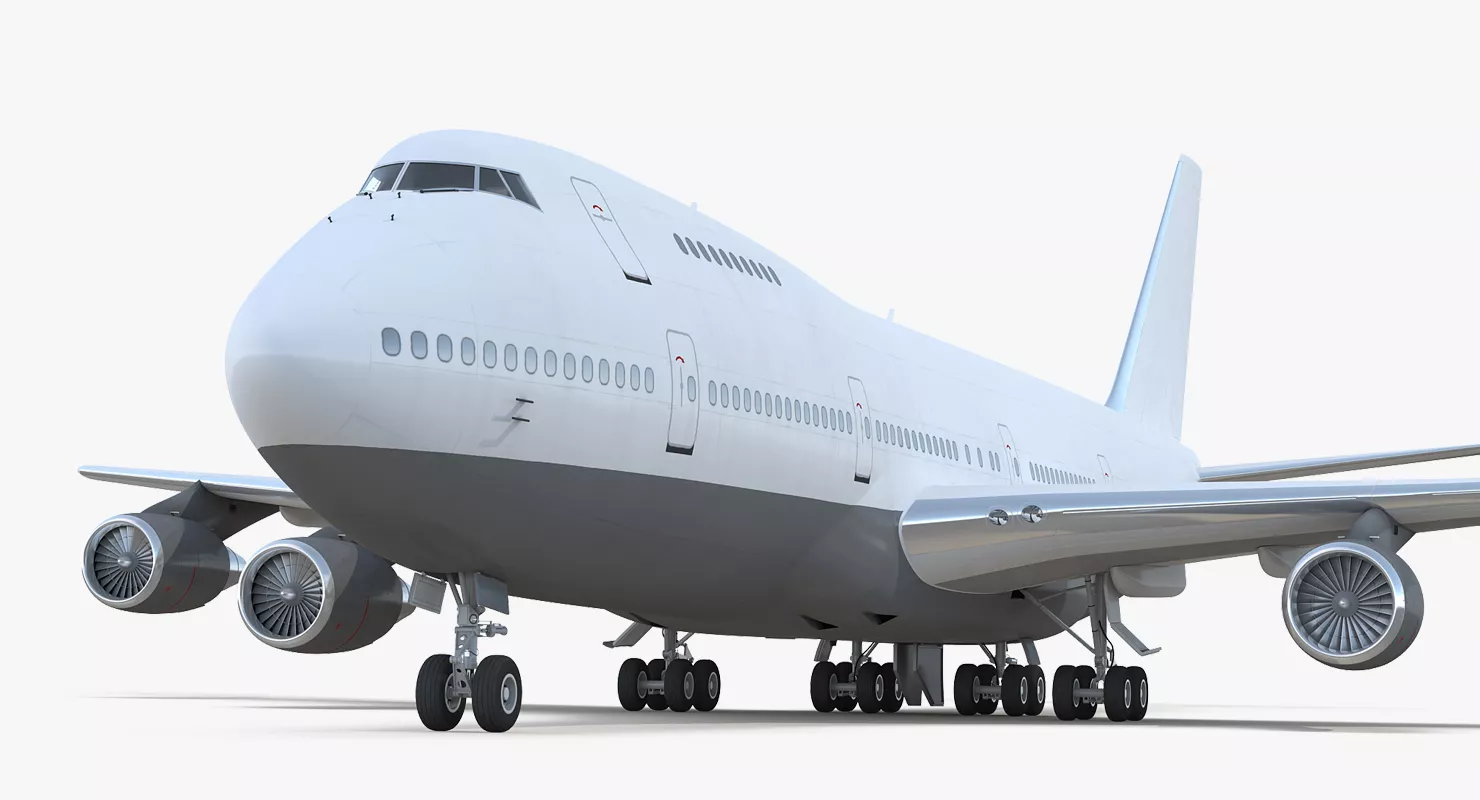 Boeing 747 200B Generic 3D model