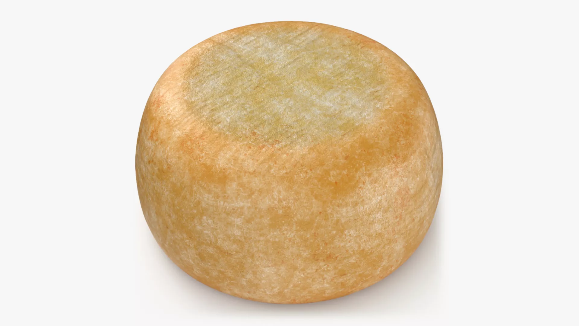 Traditional Dairy Cheese Wheel Low-poly 3D model