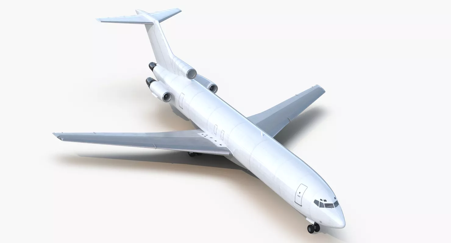 Boeing 727 200F Generic 3D model