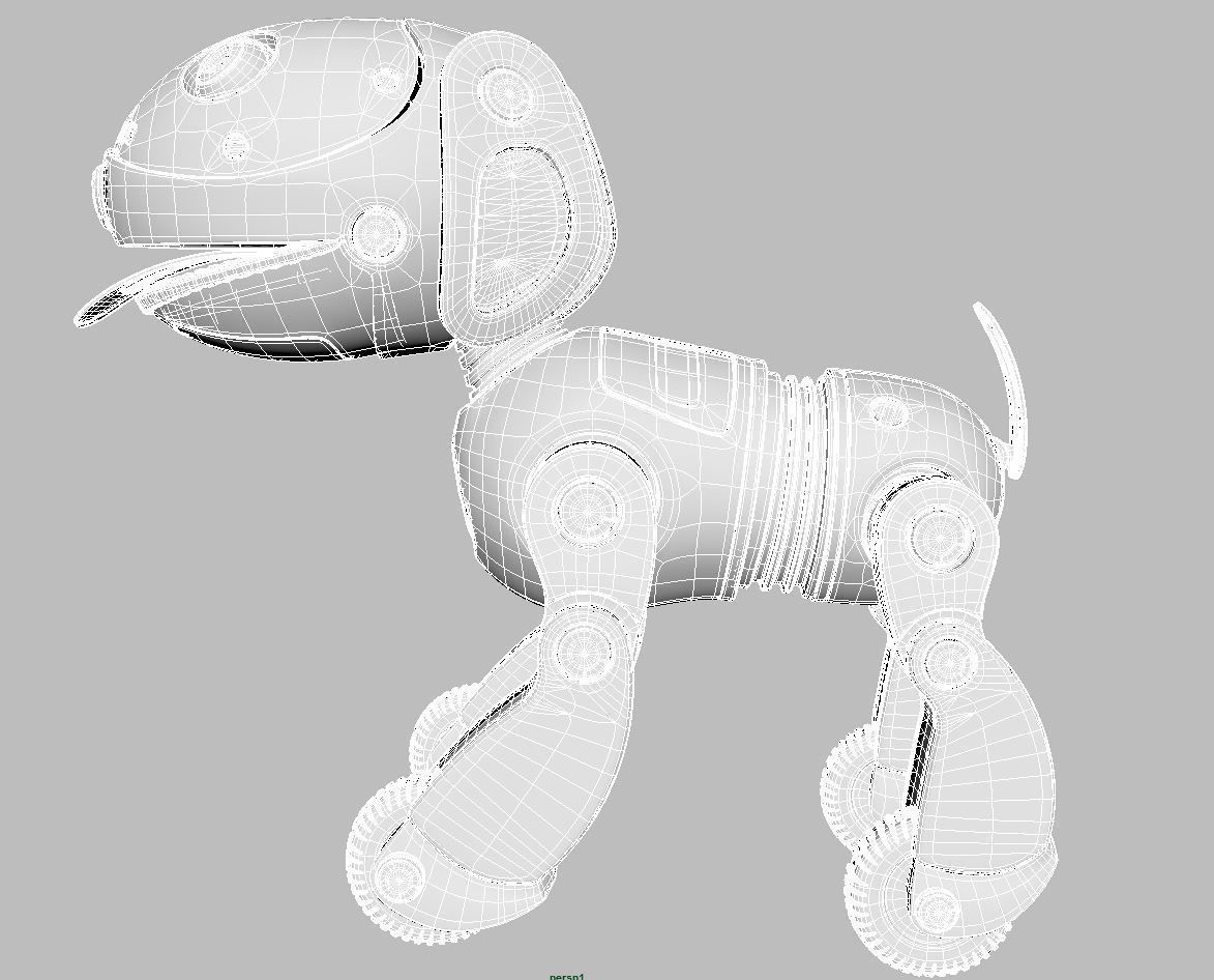 Robot Dog 3d model 3D model_12