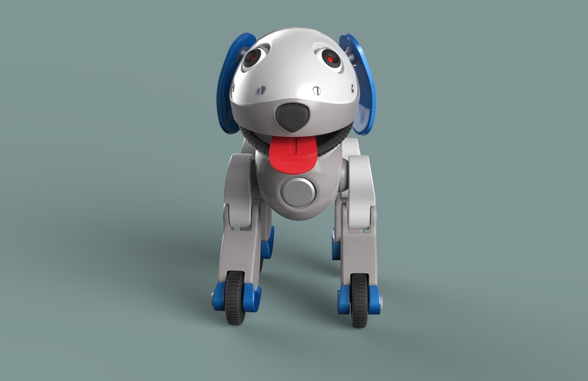 Robot Dog 3d model 3D model_1