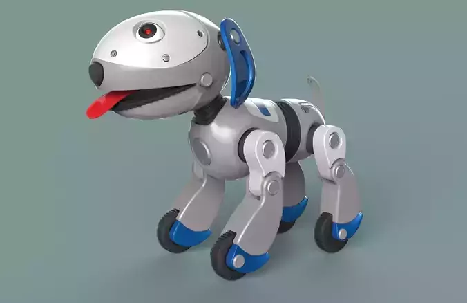 Robot Dog 3d model 3D model
