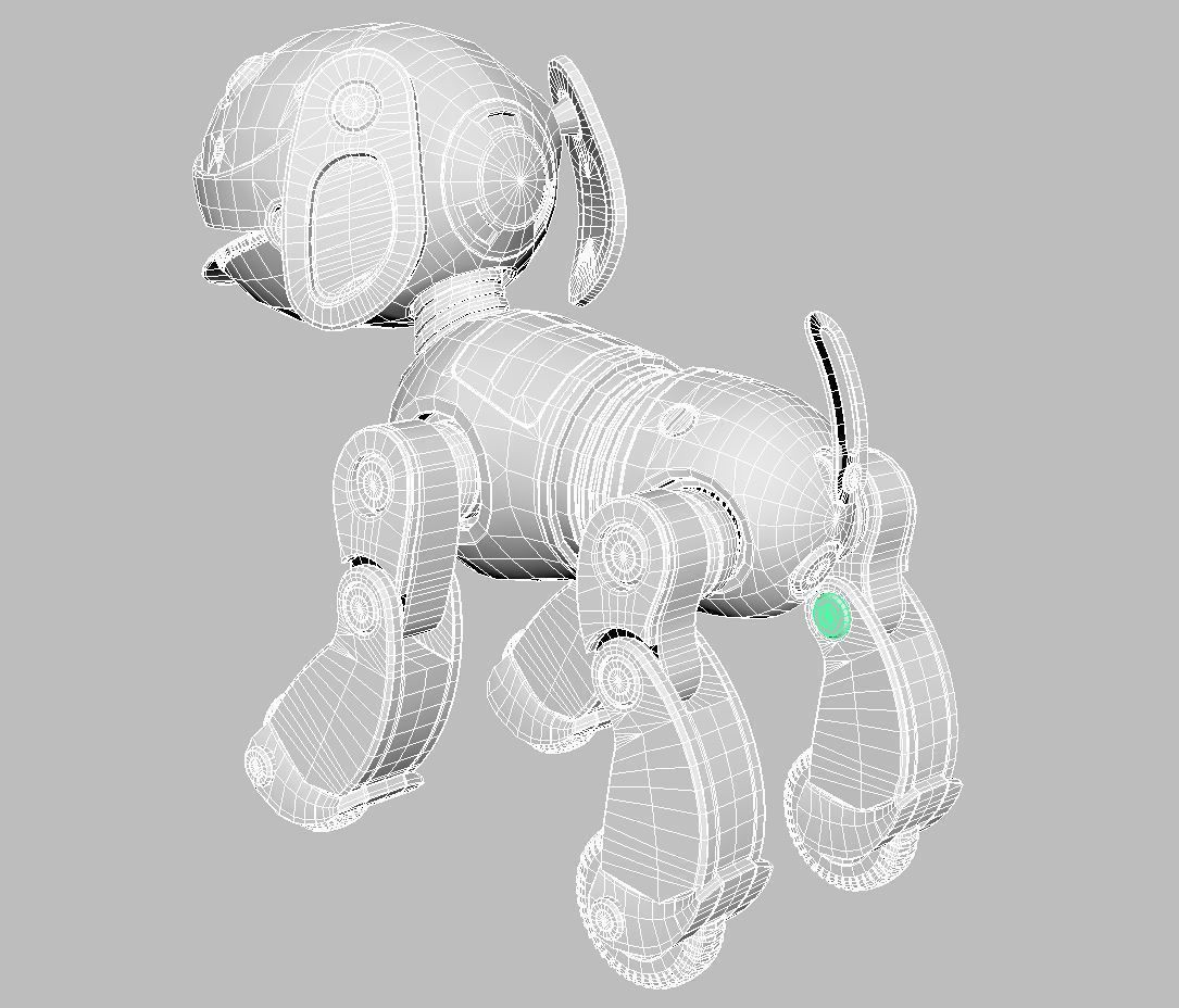 Robot Dog 3d model 3D model_8