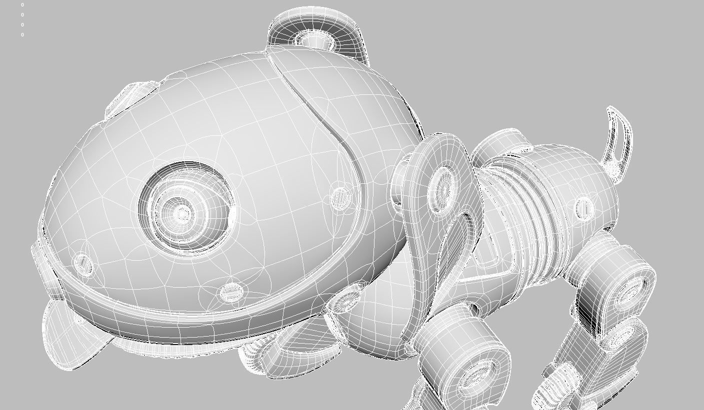 Robot Dog 3d model 3D model_10