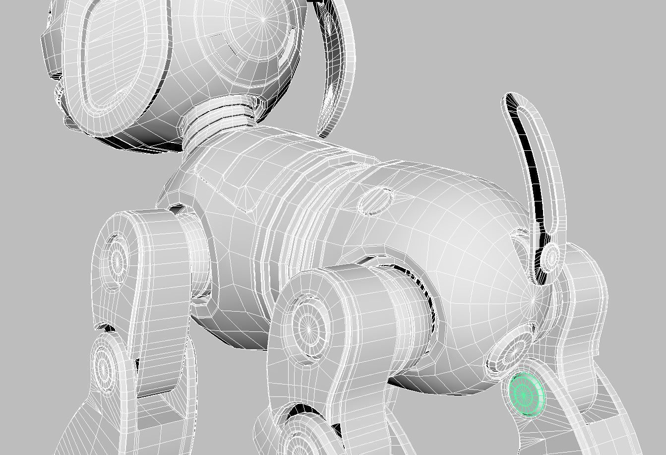 Robot Dog 3d model 3D model_9