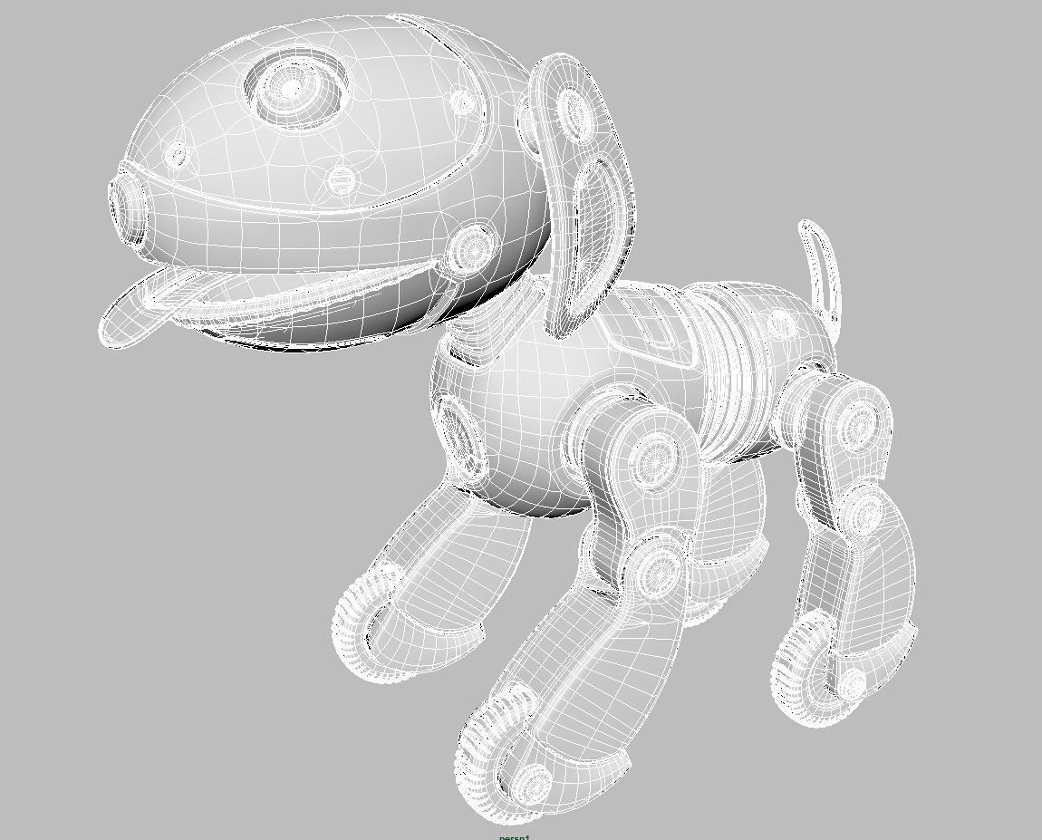 Robot Dog 3d model 3D model_13