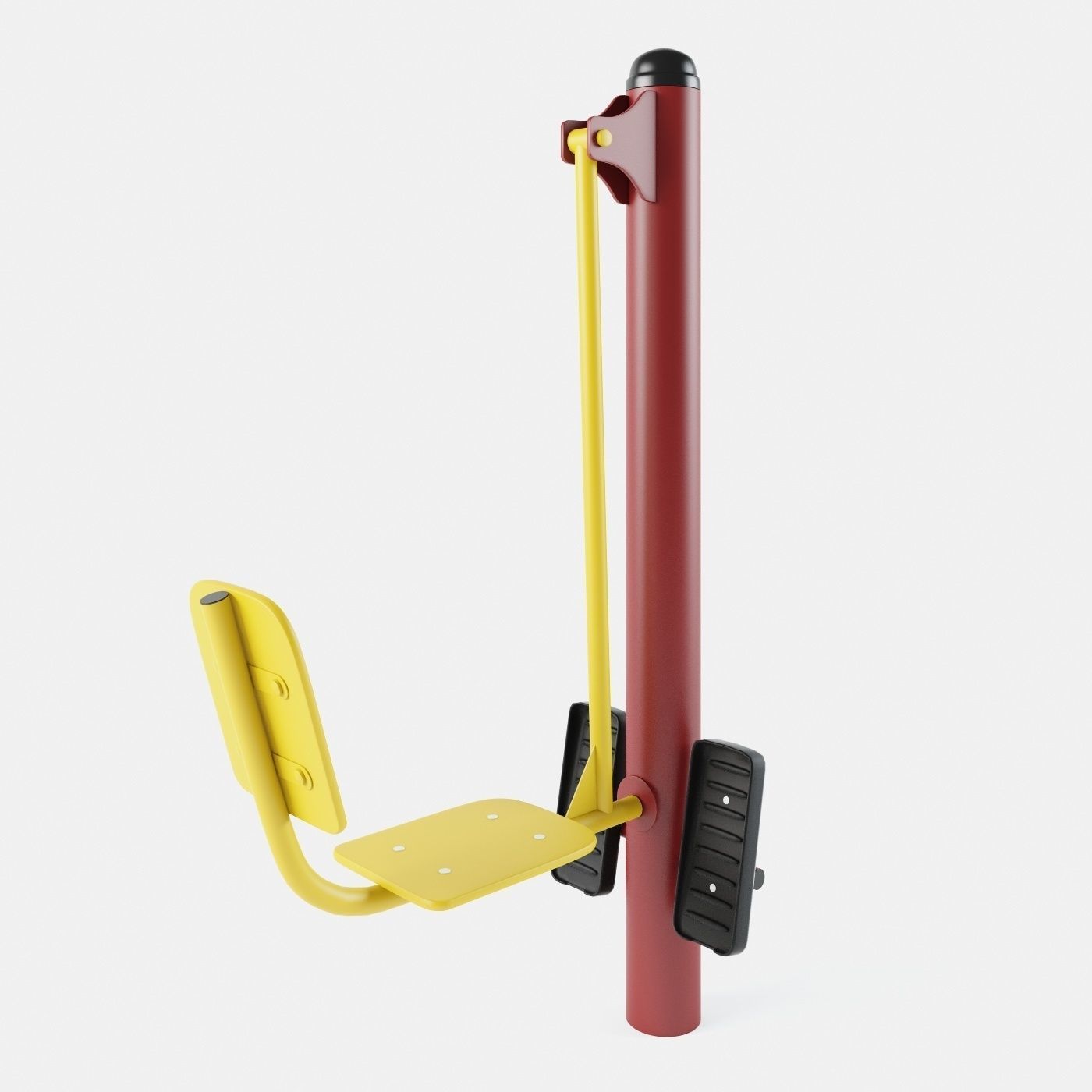 Outdoor Gym Set 002 3D model_29