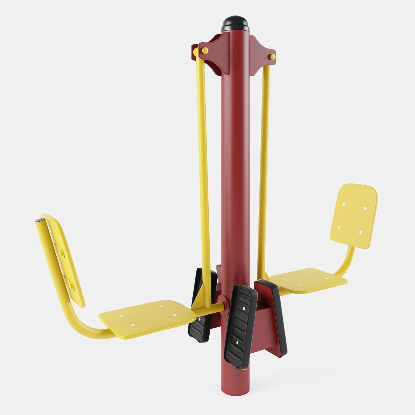 Outdoor Gym Set 002 3D model_31