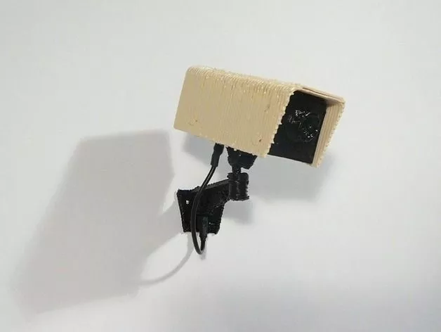 After Glen Hayward s Open Circuit Security Camera Free 3D print model