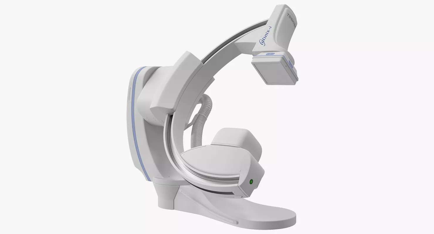 Floor Mounted C Arm System Toshiba 3D model