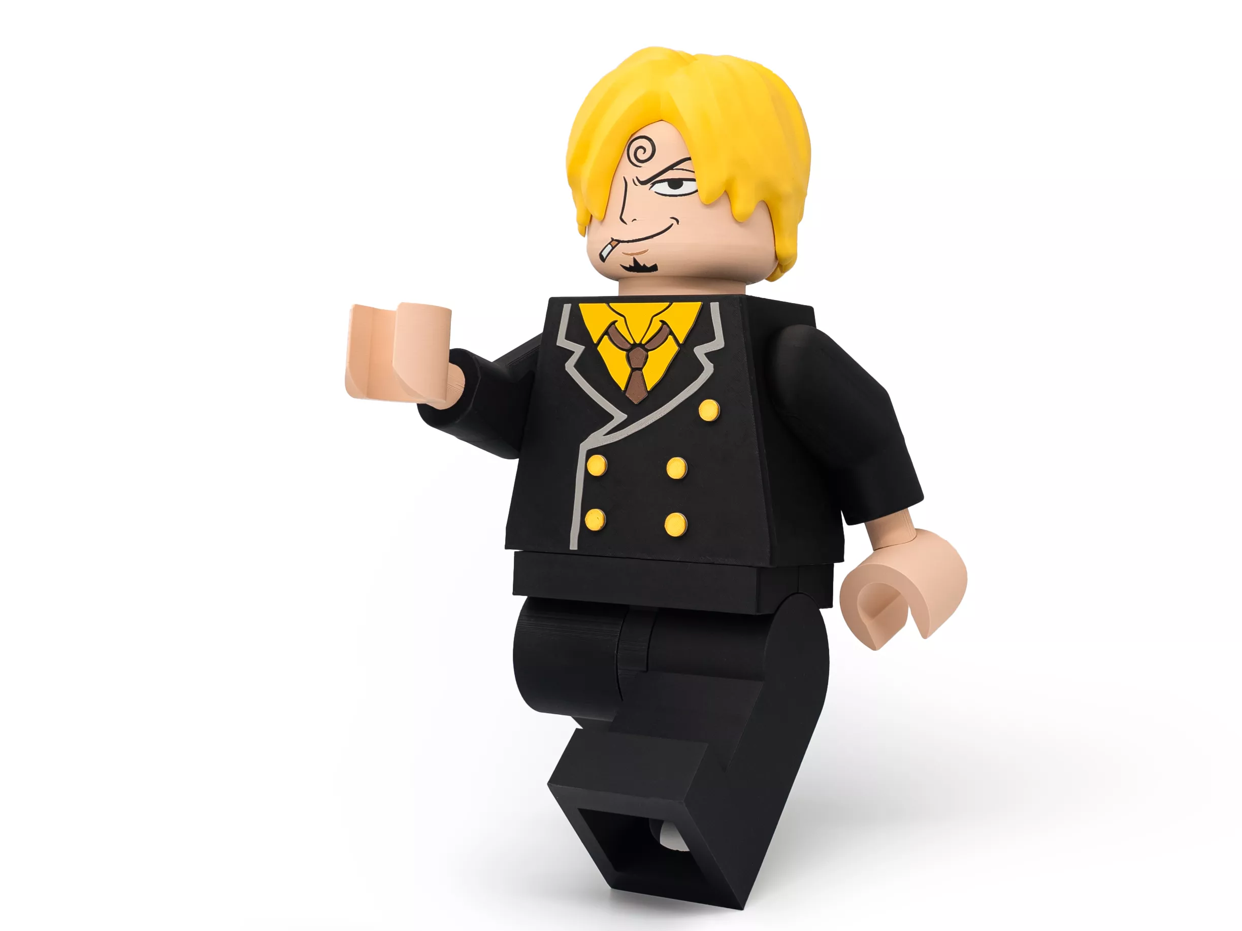 Sanji Modular Figure 3D print model