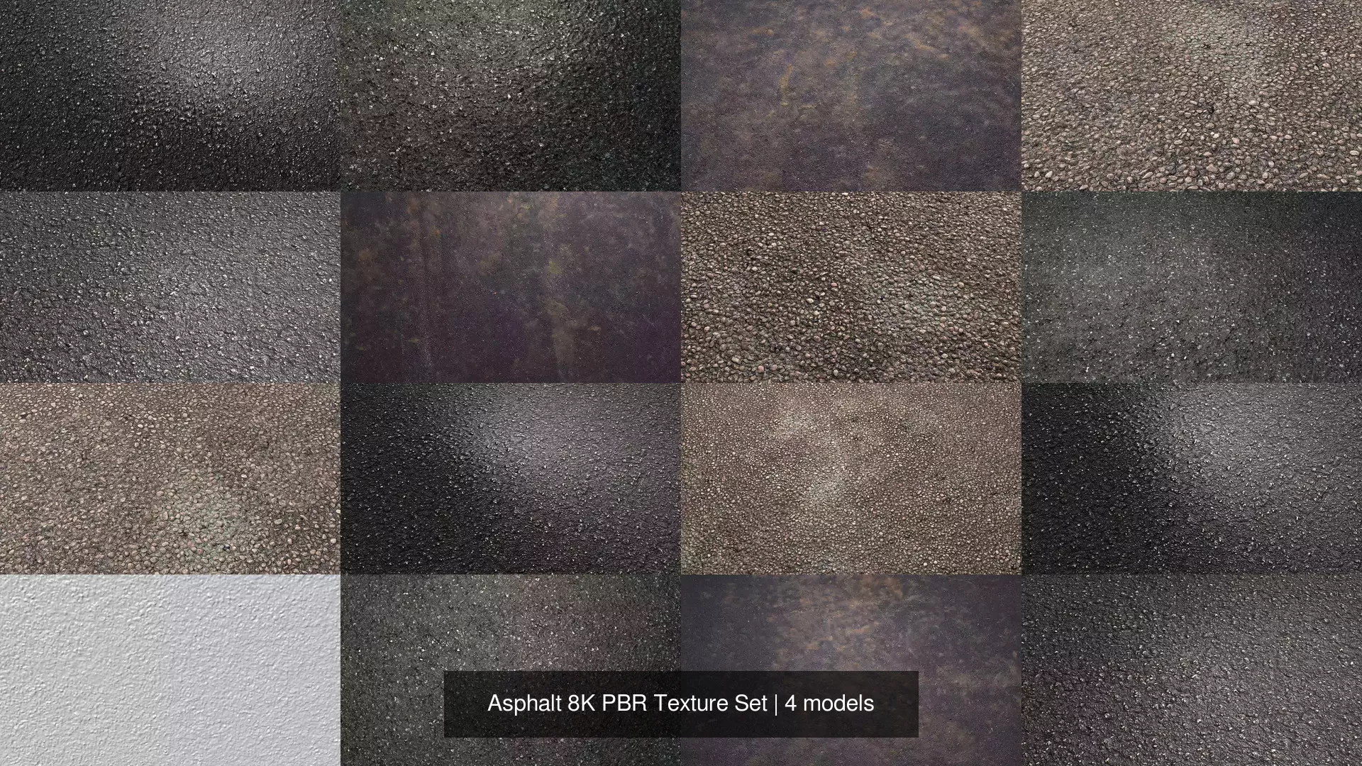 Asphalt 8K PBR Texture Set Texture