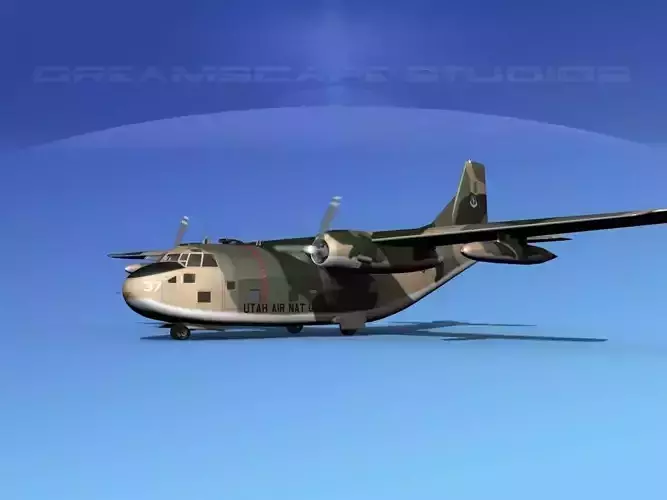 Fairchild C-123B Air National Guard