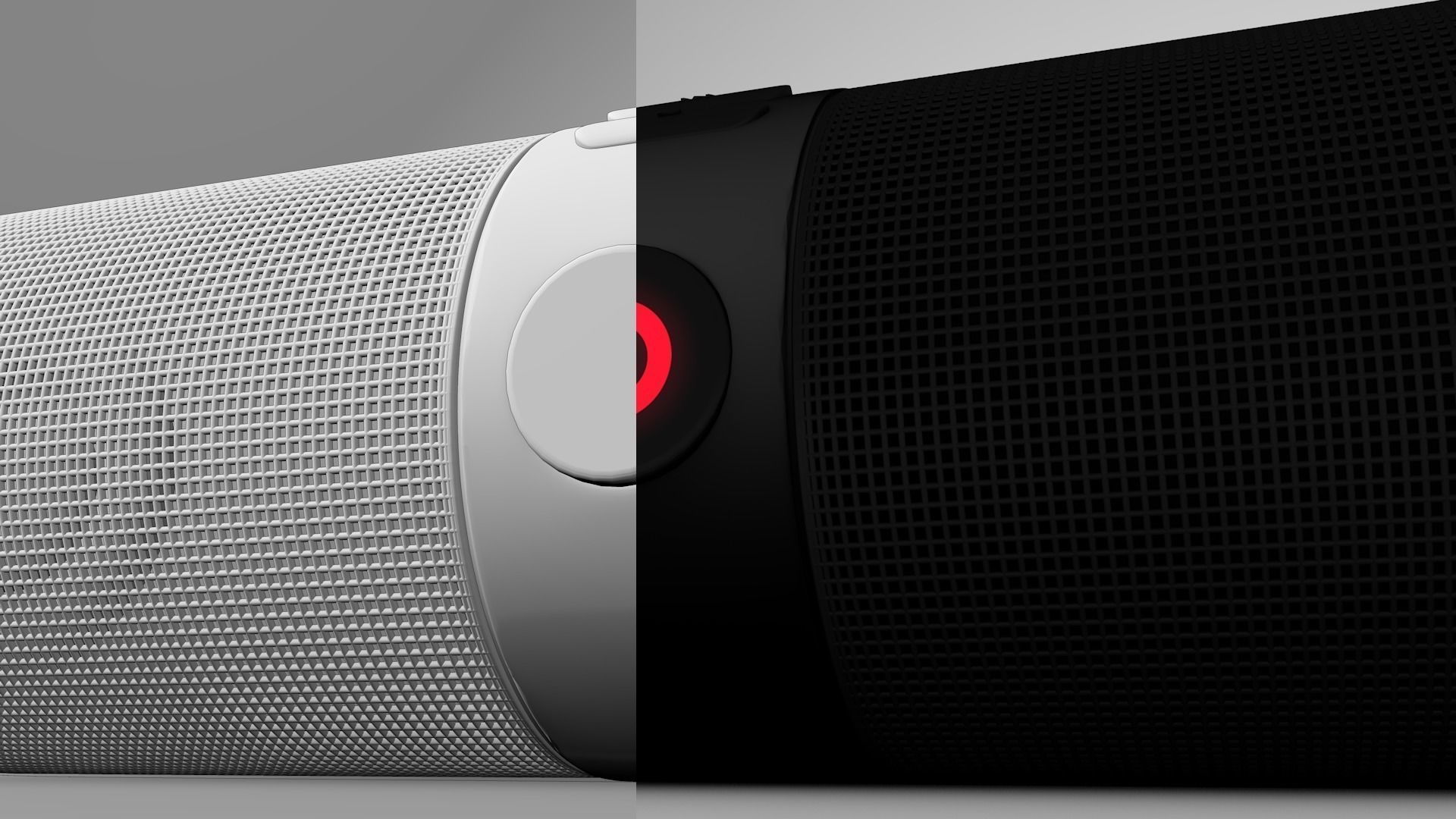 Beatspeel Bluetooth speaker 3D model_5