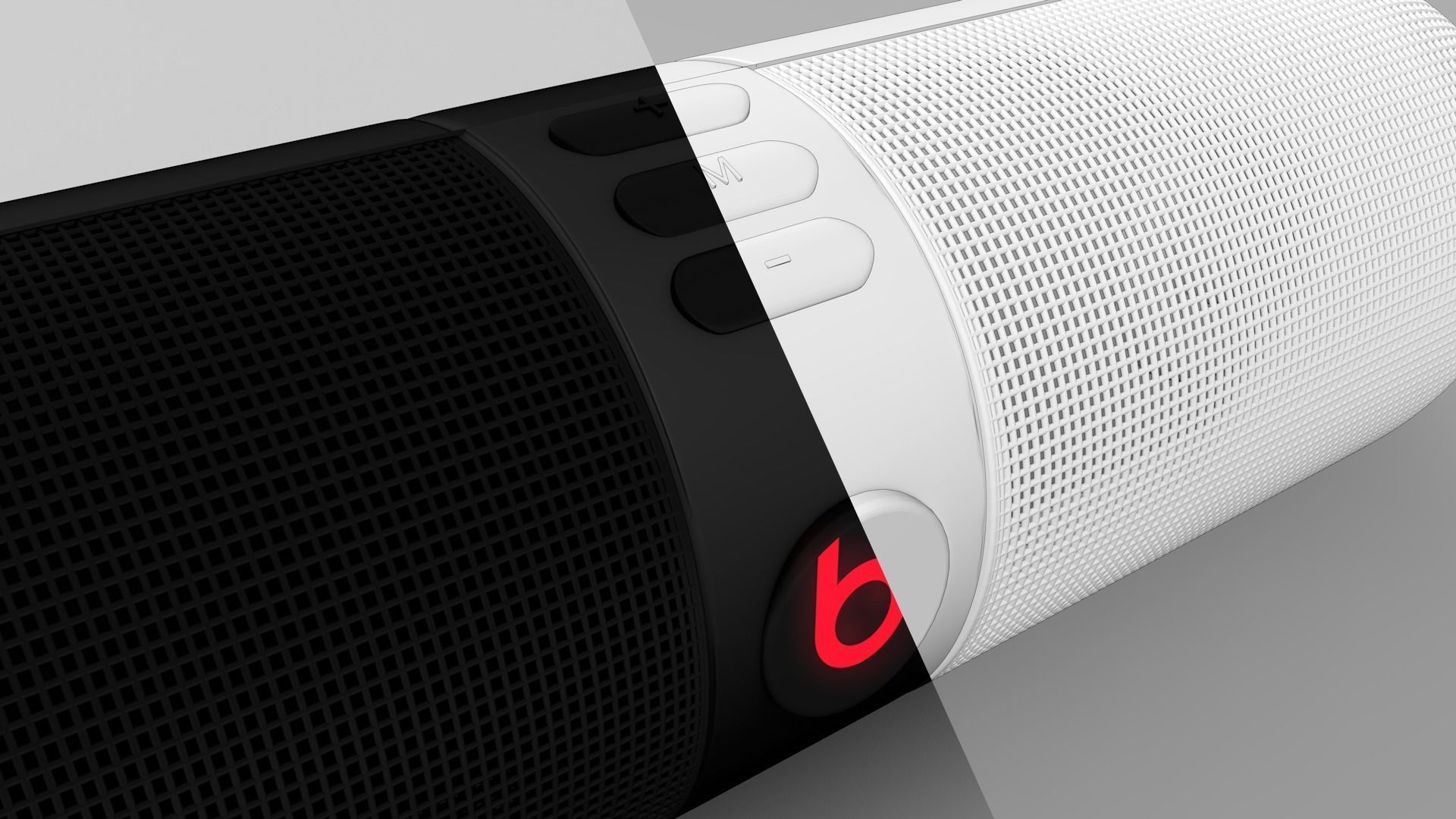 Beatspeel Bluetooth speaker 3D model_6