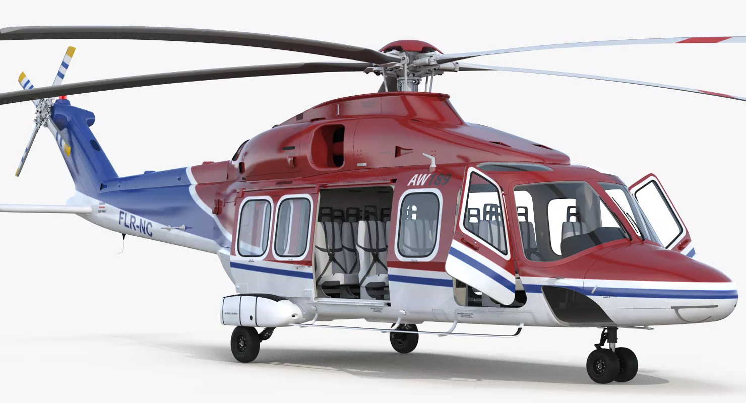 Agusta Westland AW189 3D model