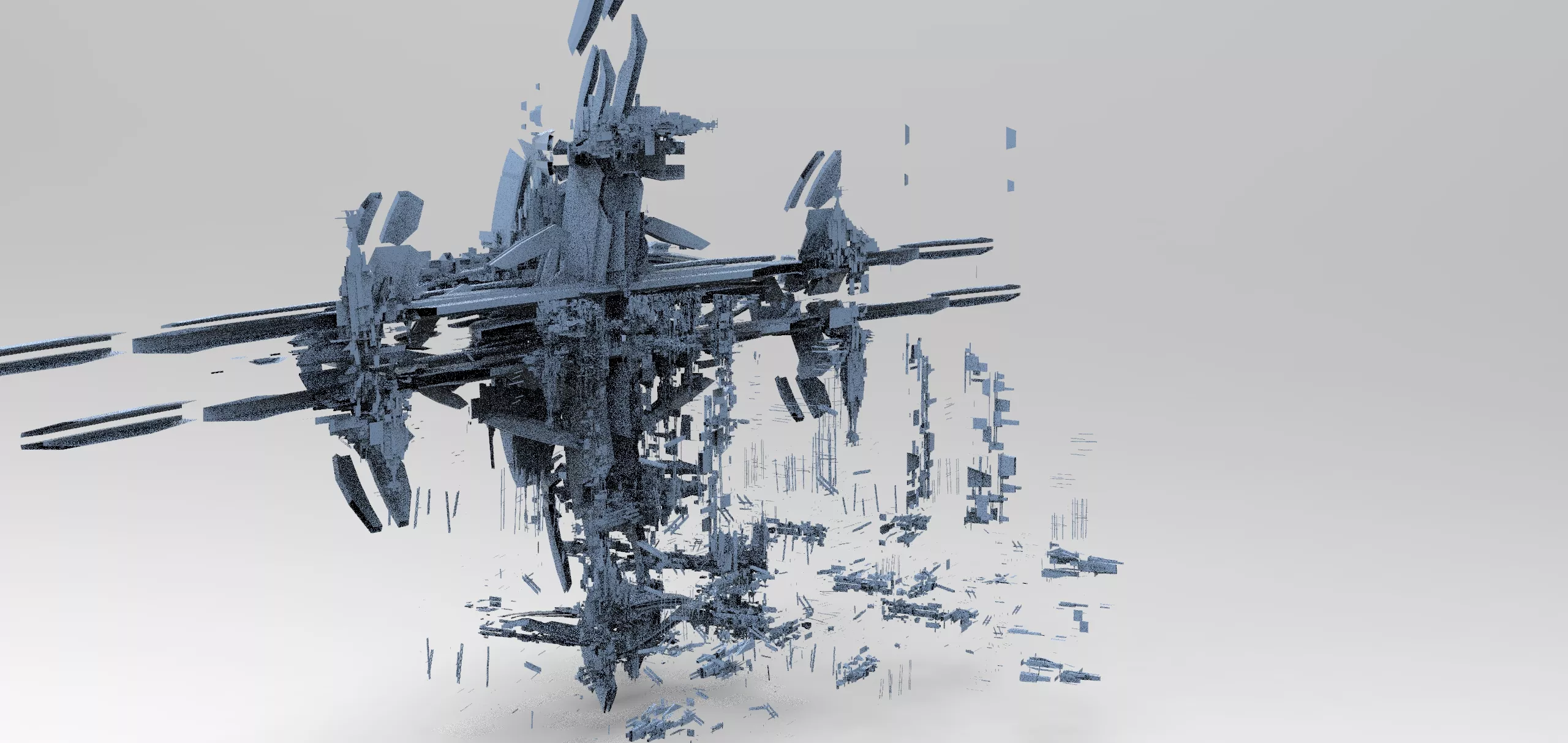 Hell damnation tower 5 3D model