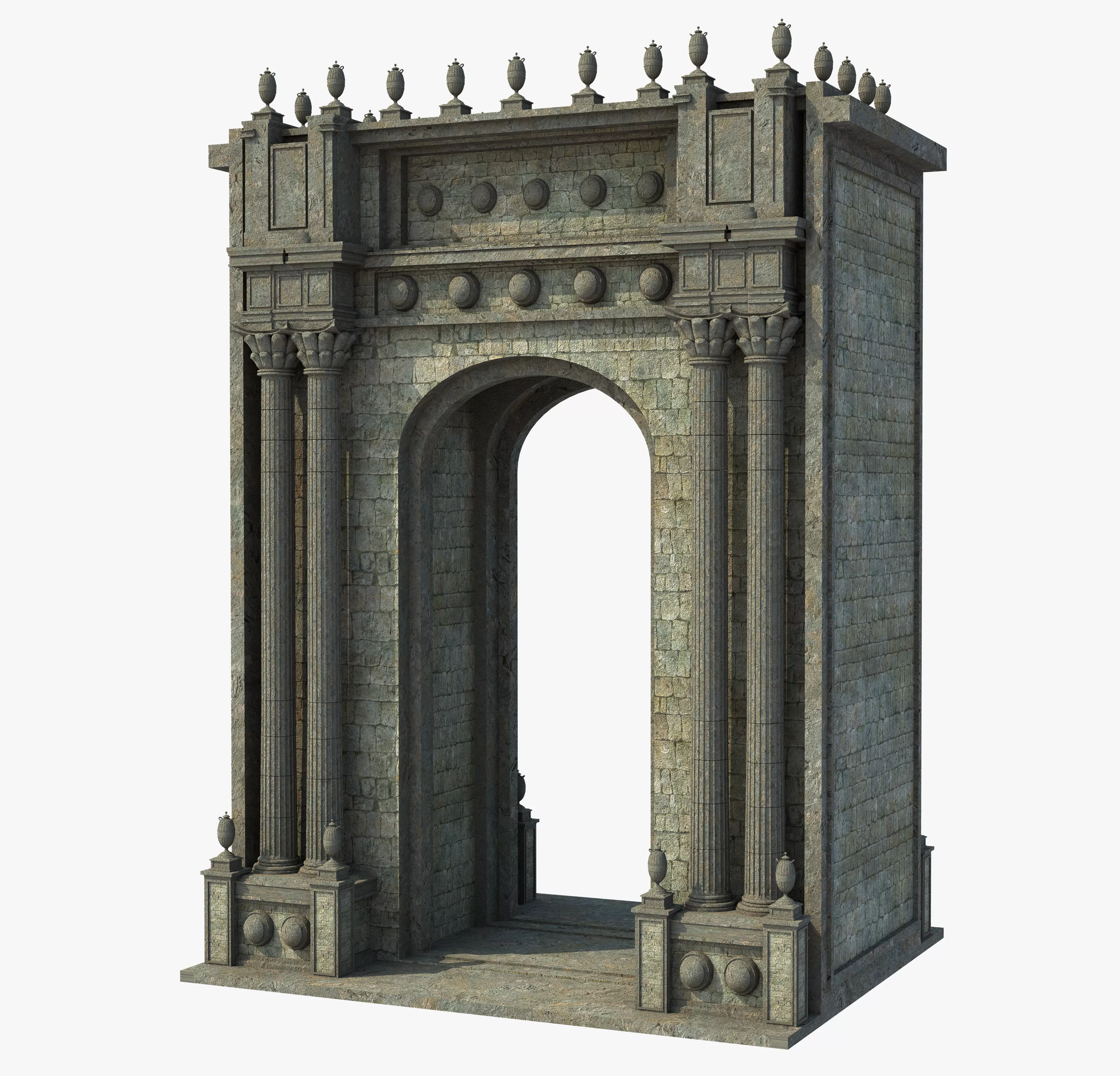 Ancient Arch GateWay 3D model