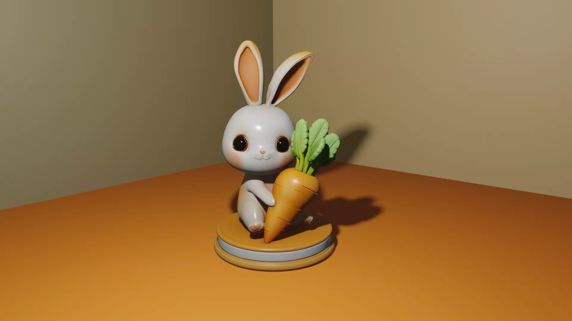 Cute Bunny Free 3D print model