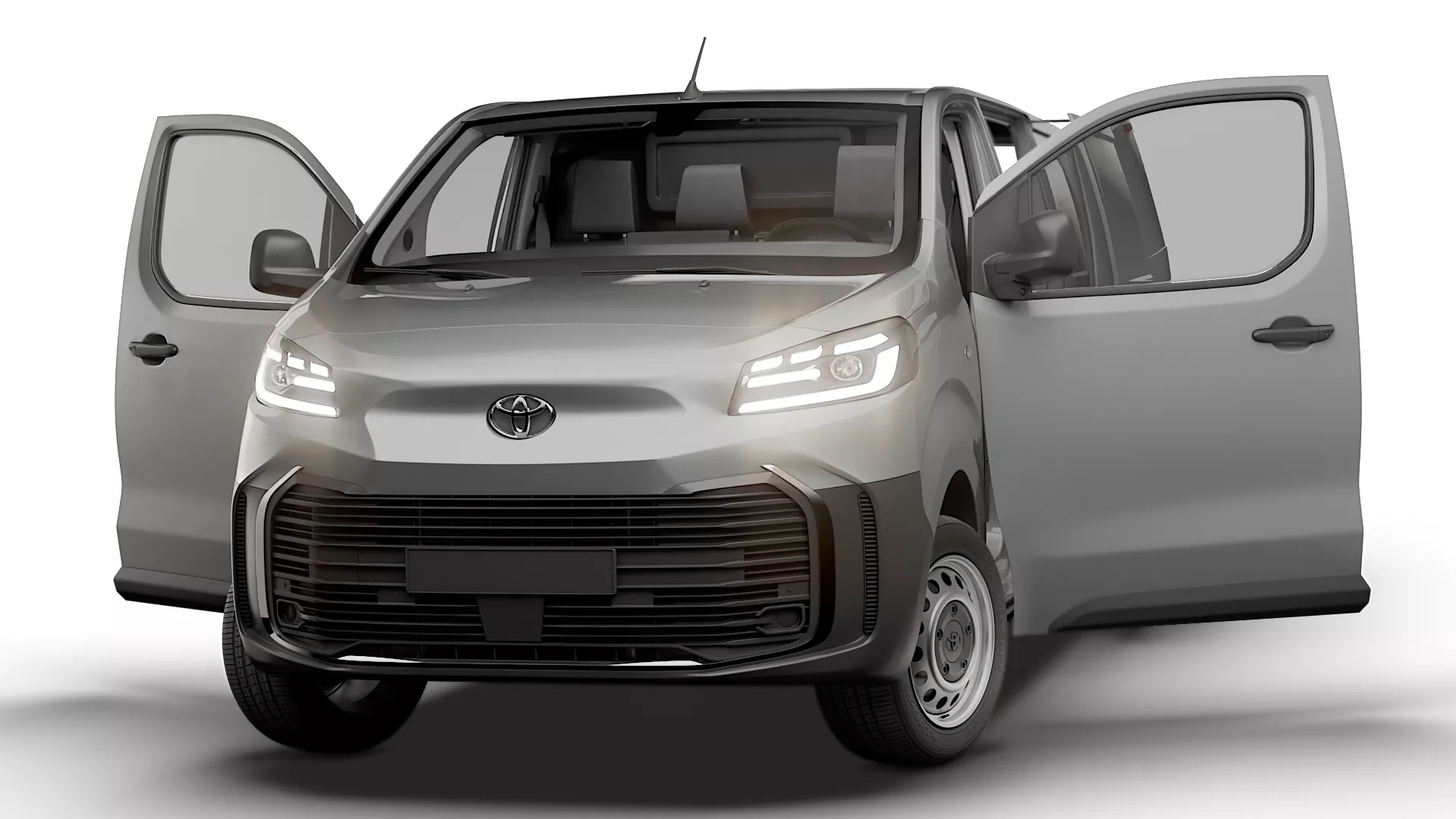 Toyota Proace Auto Van L3 HQInt 2027 3D model