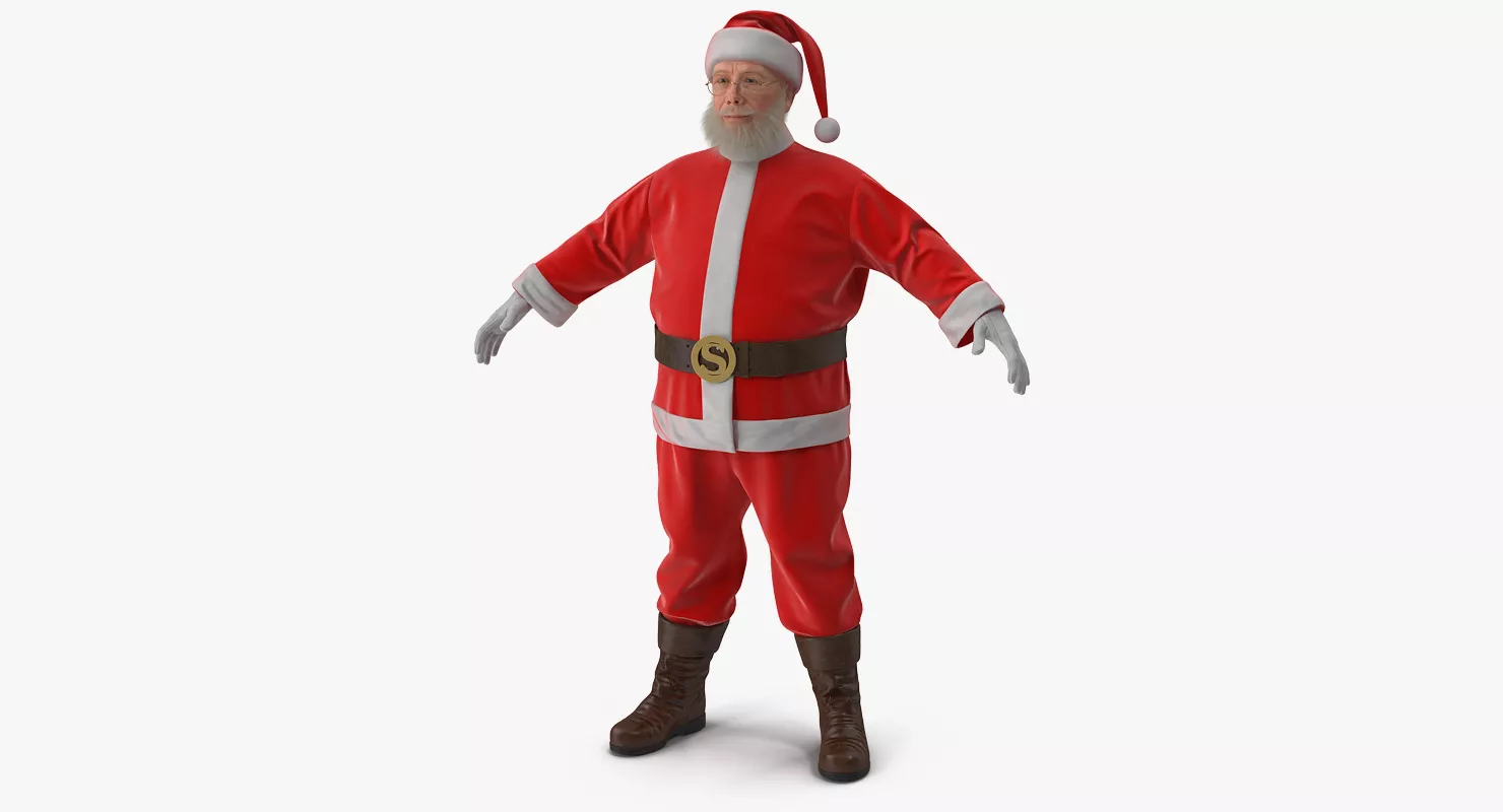 Santa Claus 3D model