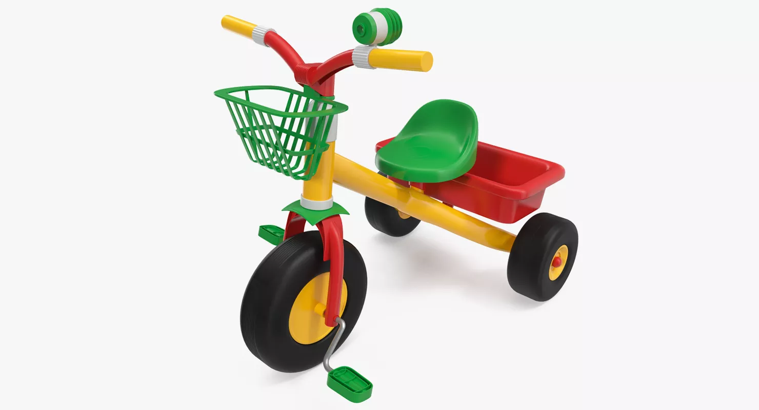 Bike for Child 3 Wheel 3D model