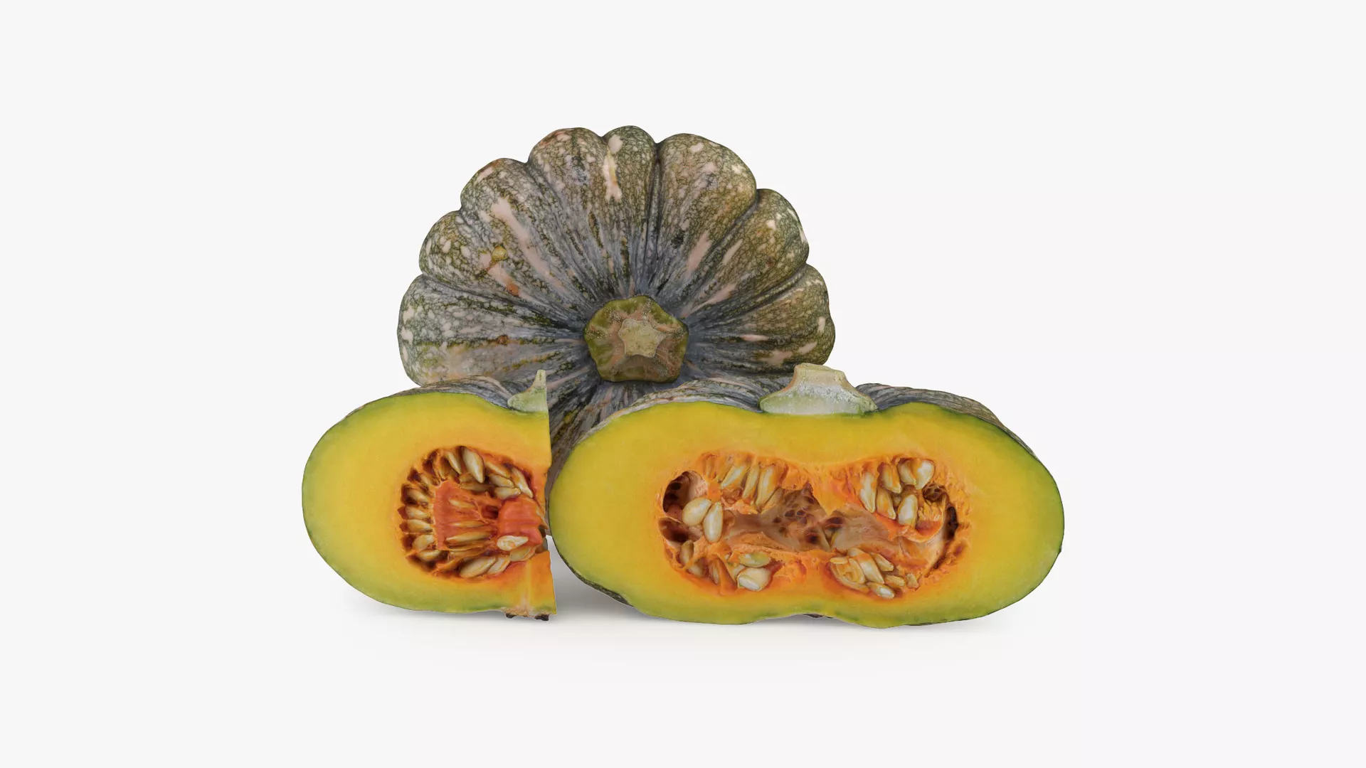 Asian Pumpkin 3D model
