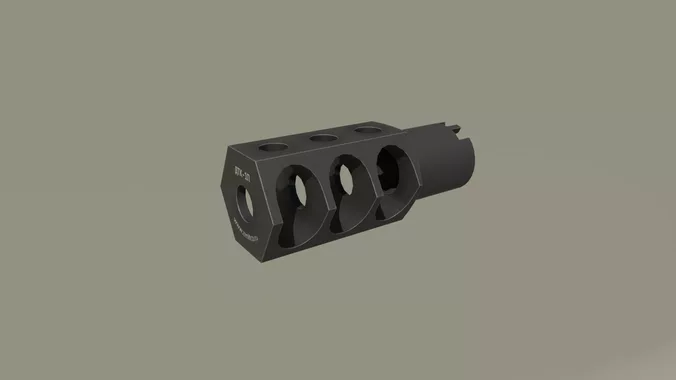 PKM DTK-1P Zenit Muzzle Brake Compensator