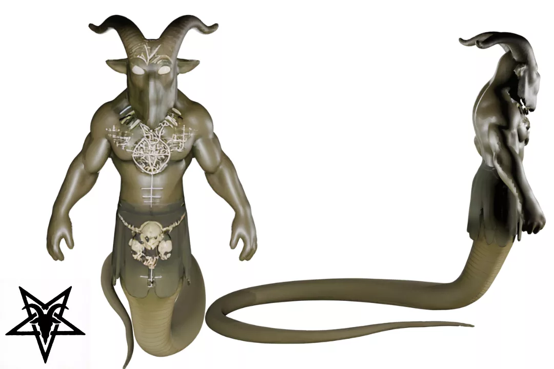 Demon Snake 007 3D model