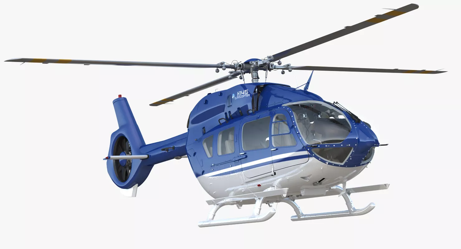 Civil Helicopter Airbus H145 3D model