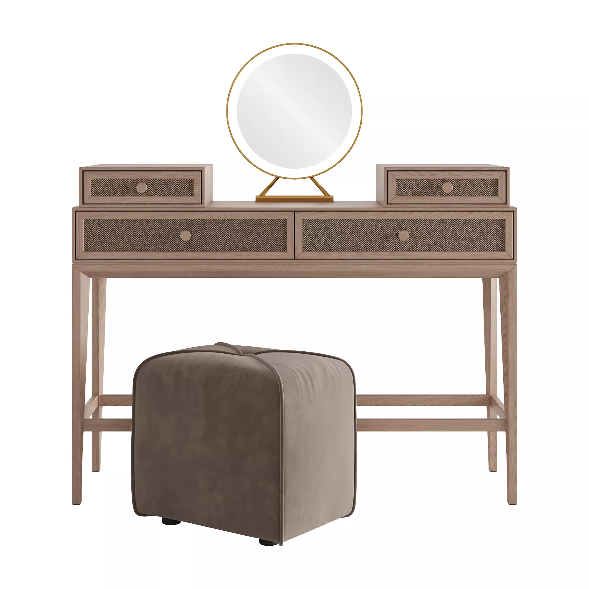 Tai Dressing Table Set 3D model