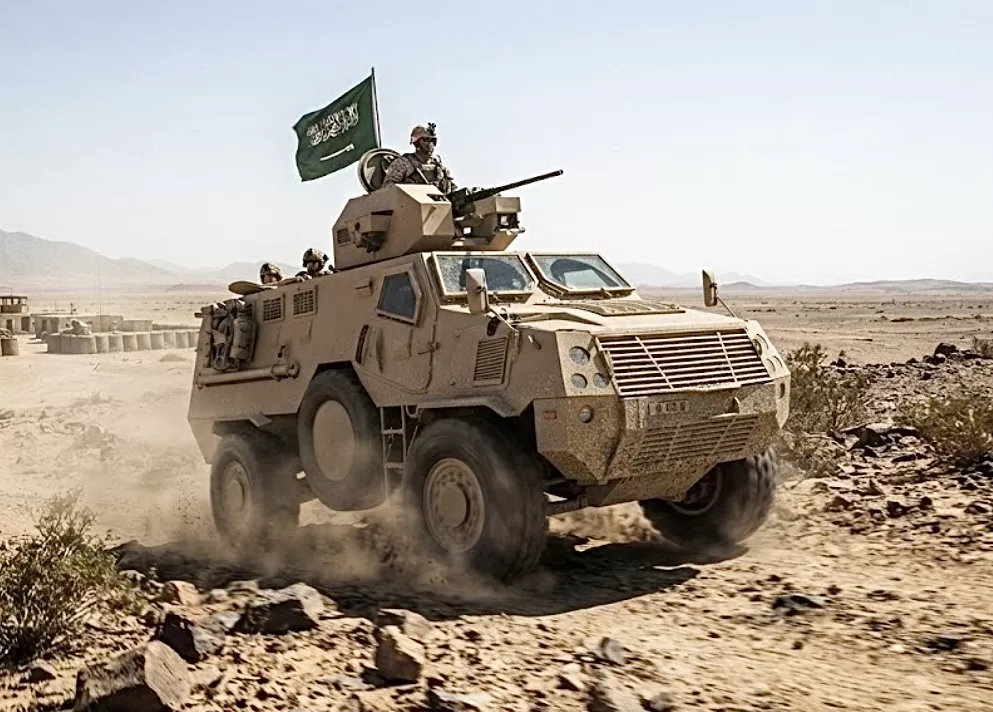 Saudi Al Masmak Armored Vehicle 3D Model Low-poly 3D model