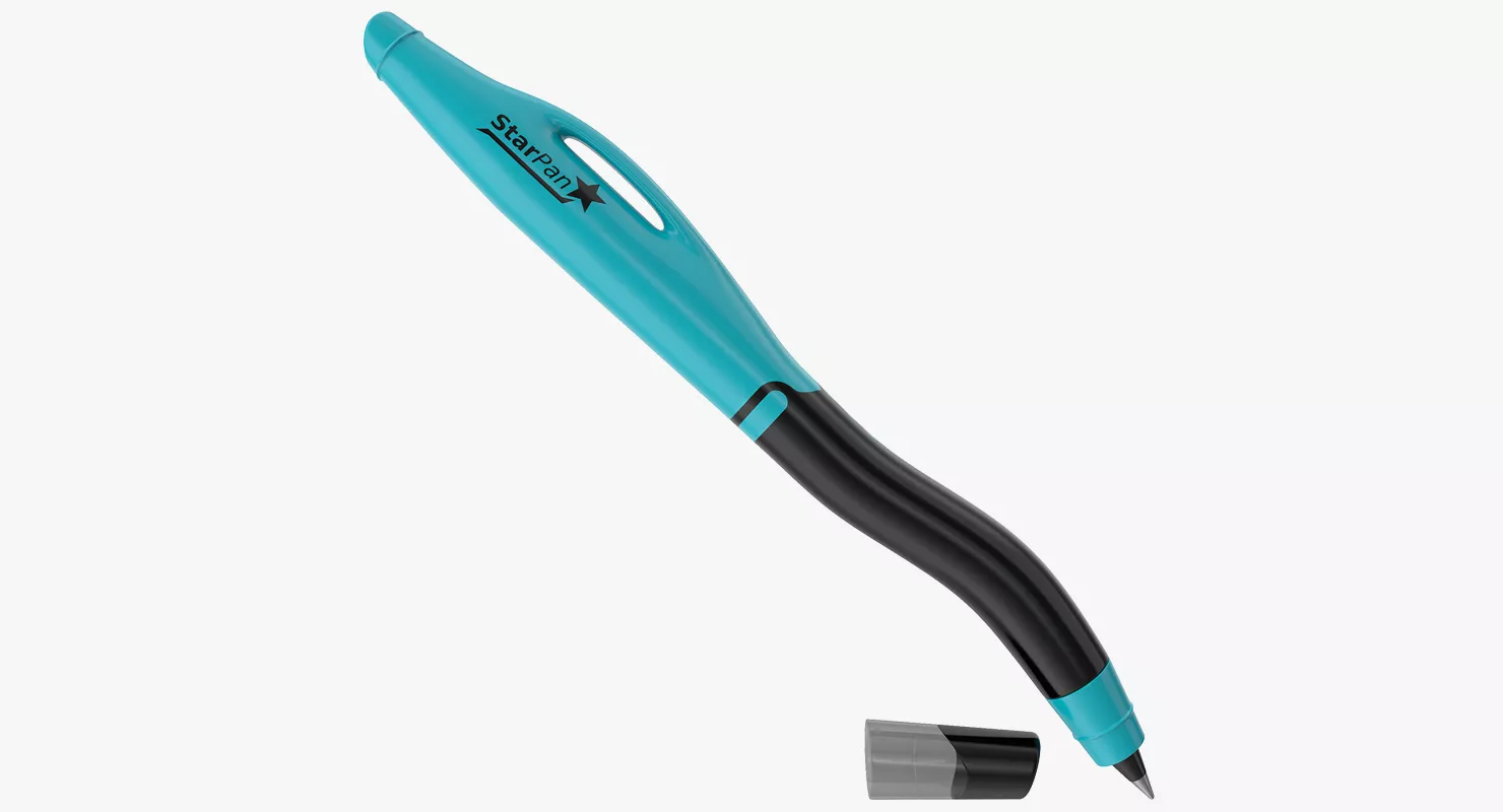 Left Handed Pen 3D model