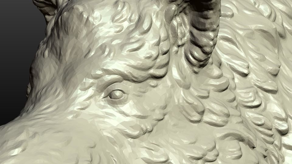 Boar figurine 3D print model_13