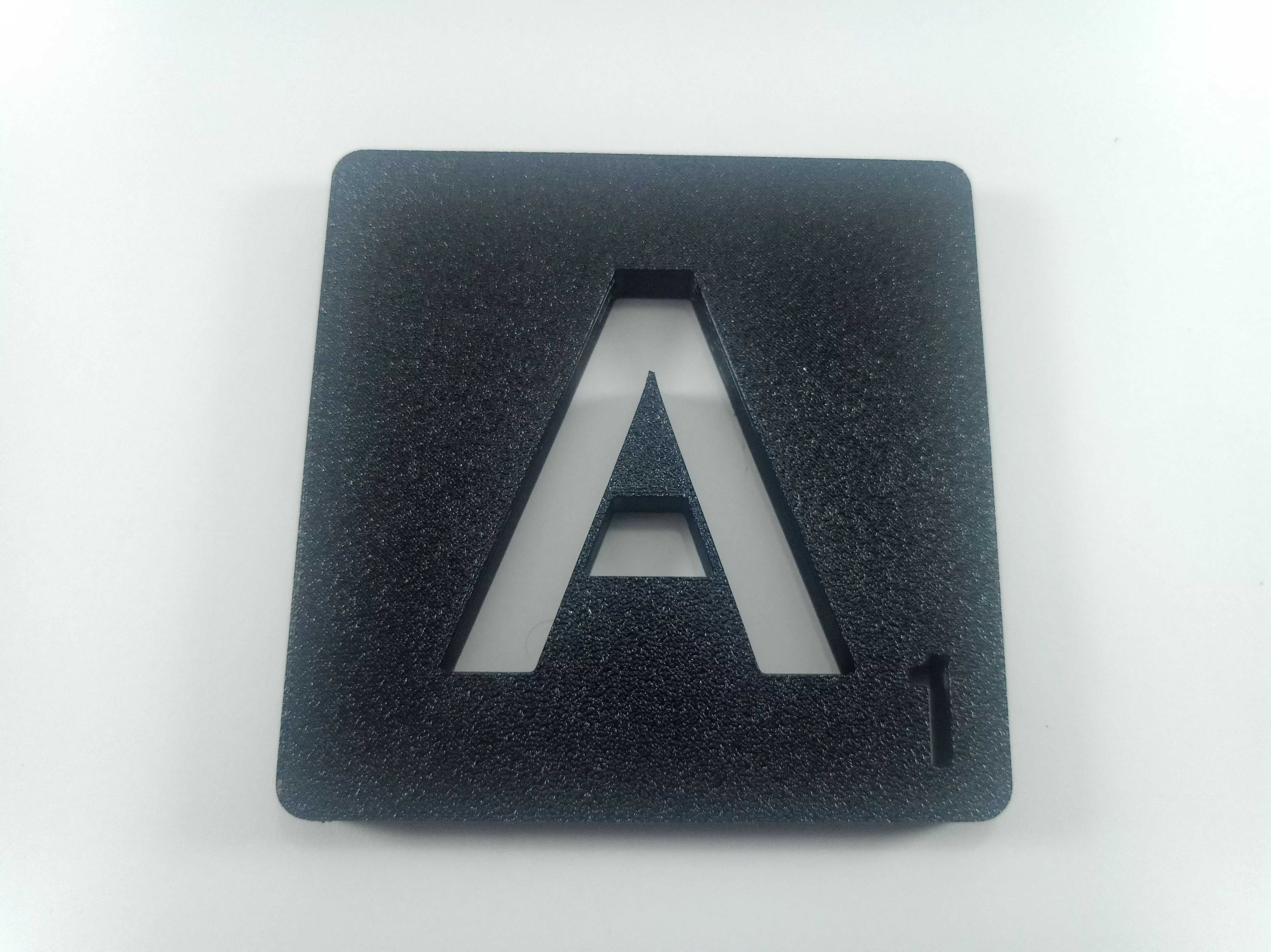 Scrabble Tiles Big A to Z Decorative 3D print model