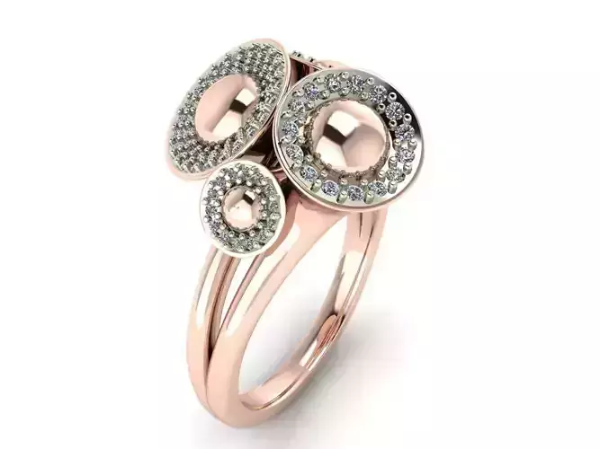  BRASS INSTRUMENT MUSIC RING 