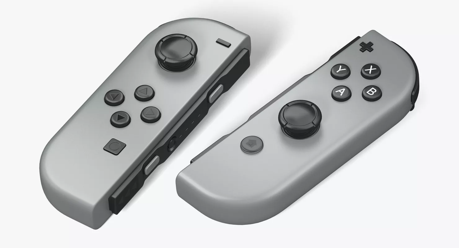 Nintendo Switch Joy Con Controllers 3D model
