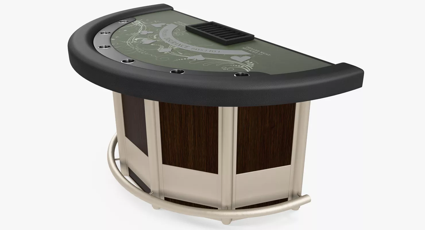 Blackjack Table 3D model