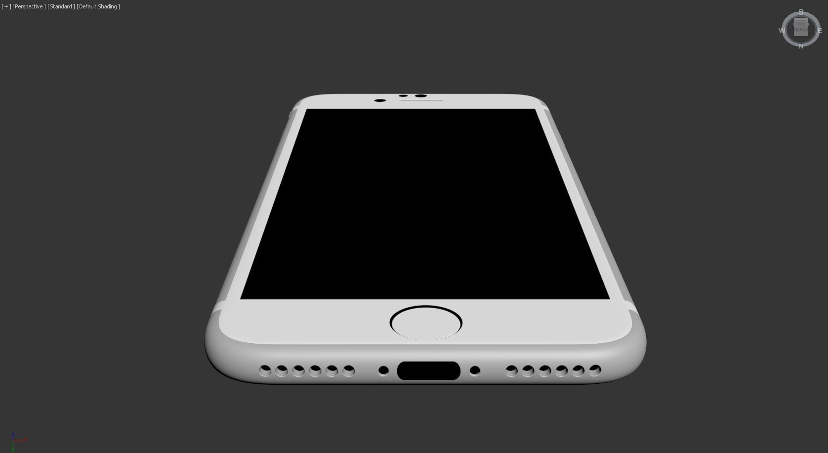 Apple IPhone 7 3D model_2