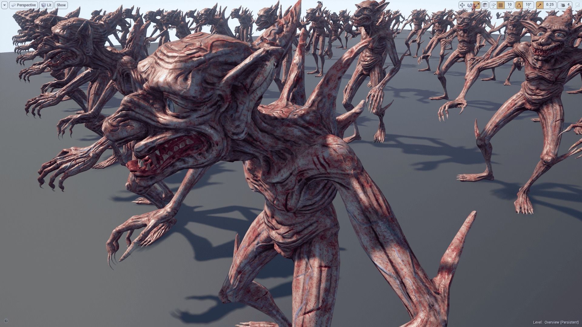 Vampires Family Light Version Low-poly 3D model_34