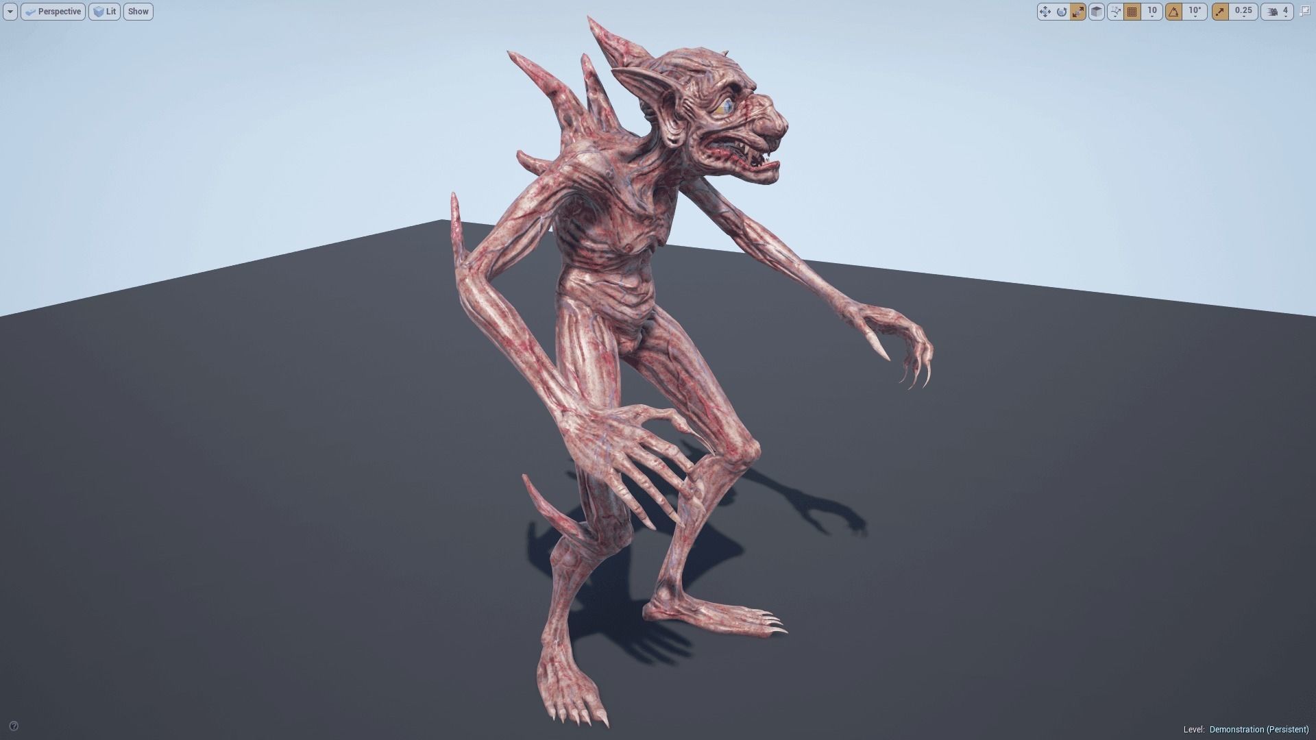 Vampires Family Light Version Low-poly 3D model_33