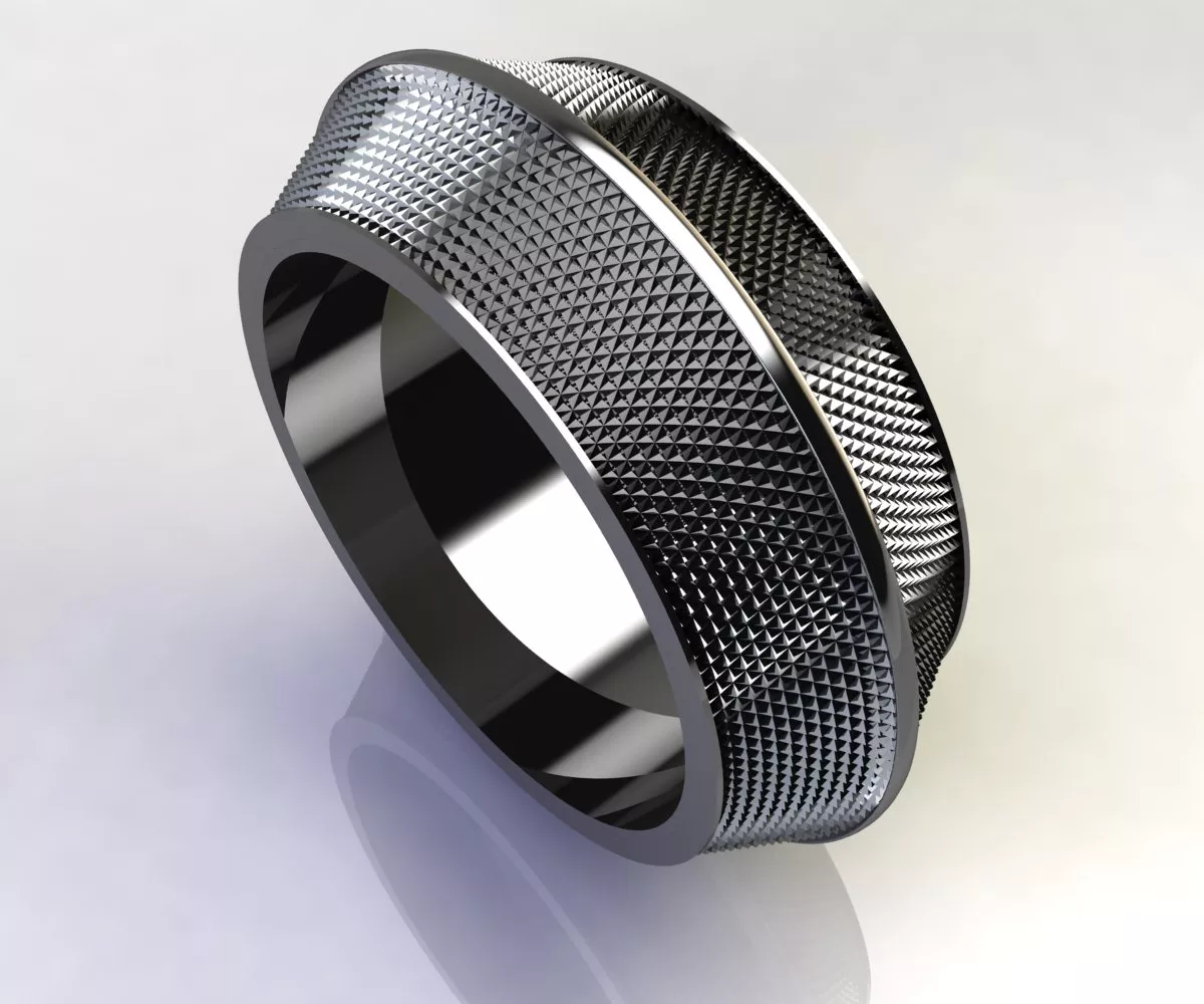 Pyramid Grid Recessed Kara 3D print model