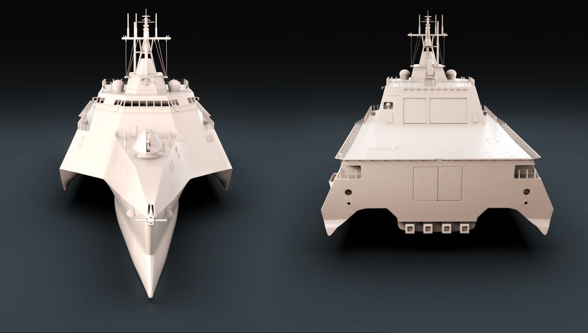 USS Independence LCS 3D model_2