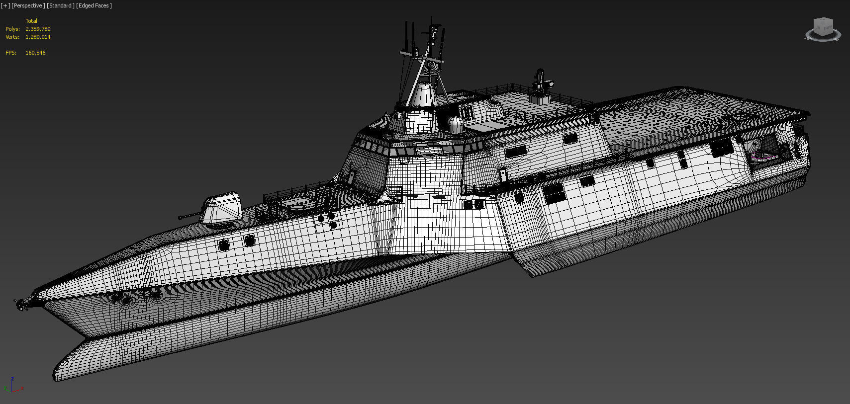 USS Independence LCS 3D model_3