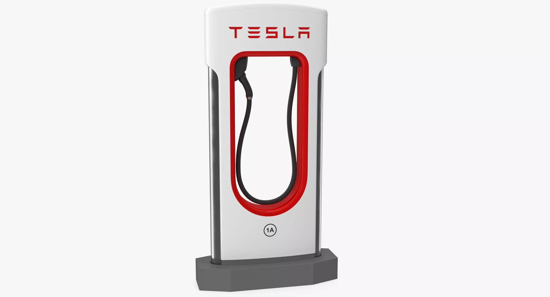 Tesla Supercharger 3D model