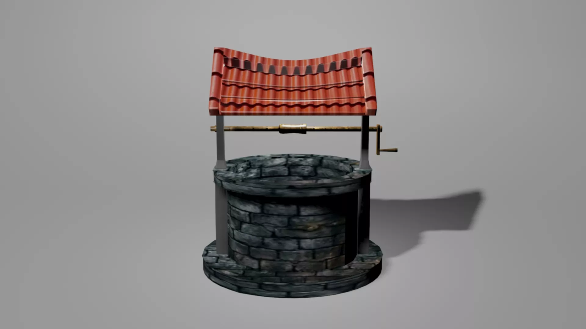tube well 3D model