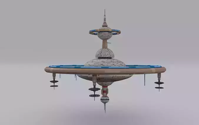 BASIS Space Station 3D model