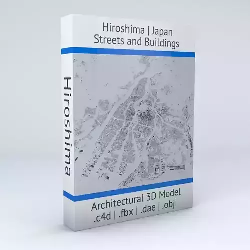 Hiroshima Streets and Buildings