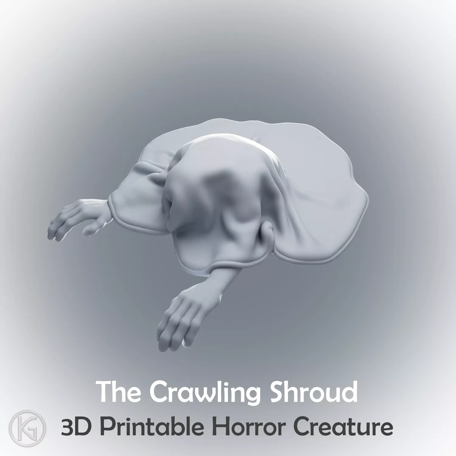 The Crawling Shroud - Halloween Decor 3D print model