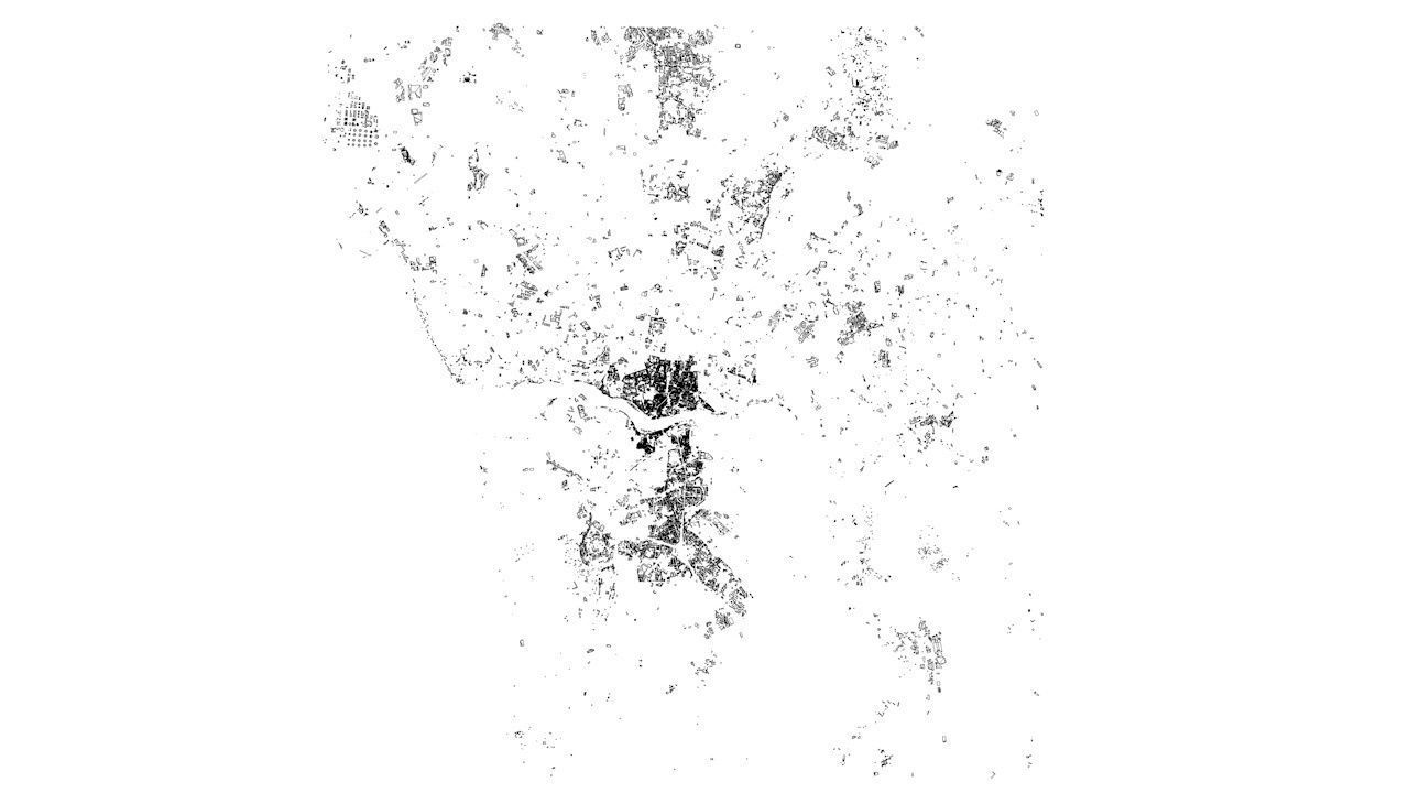 Porto Streets and Buildings 3D model_8